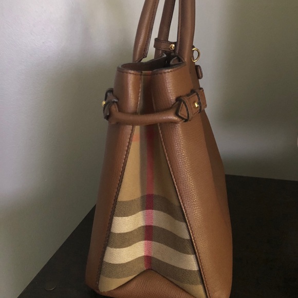 Medium Tan Burberry Bag - Picture 3 of 3